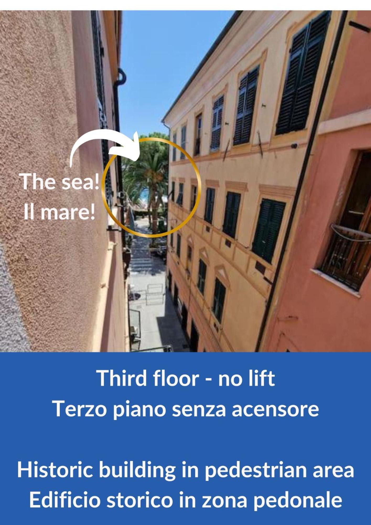 Silver Sands Finale Ligure - Traditional Apartment - 4 Beds & Terrace By The Beach المظهر الخارجي الصورة